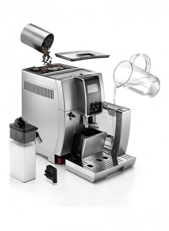 Dinamica Fully Automatic Coffee Machine 1450 W ECAM350.75.S Silver/Black
