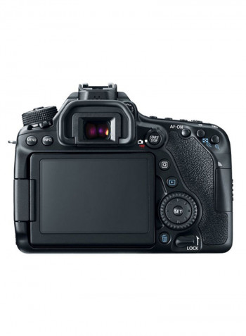 EOS 80D DSLR With EF-S 18-55mm f/3.5-5.6 IS STM Lens 24.2MP,LCD Touchscreen And Built-In Wi-Fi