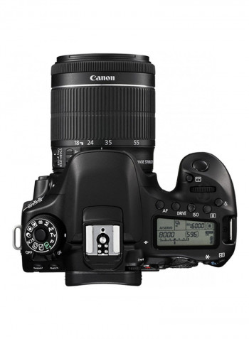 EOS 80D DSLR With EF-S 18-55mm f/3.5-5.6 IS STM Lens 24.2MP,LCD Touchscreen And Built-In Wi-Fi