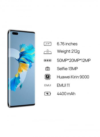 Mate 40 Pro Dual SIM Black 8GB RAM 256GB 5G