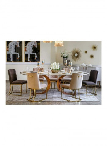 Ferguson Dining Table Grey/Brown
