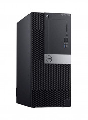 OptiPlex 7070 Tower PC With Core i7 Processor, 16GB RAM/256GB SSD/2GB AMD Radeon R5 430 Graphics Card Black