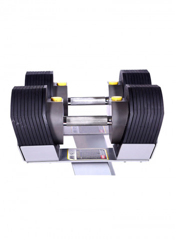 Adjustable Dumbbell Set With Rack 10-55pounds