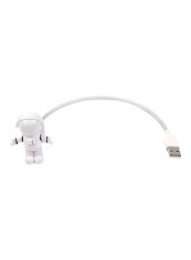 Astronaut Shaped LED Flexible USB Light For Laptop/PC/Notebook White