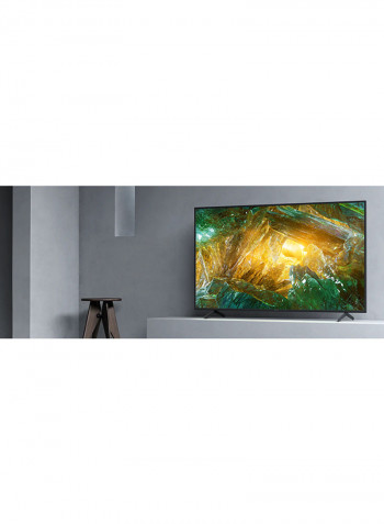 65-Inch 4K Ultra HD High Dynamic Range Smart Android TV KD65X8000H Black