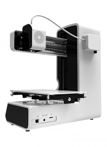 E180 Desktop High Precision Fully Assembled 3D Printer White