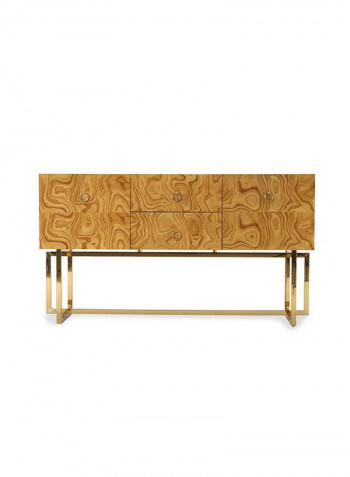 Clara Sideboard Gold 168 x 50 x 96cm