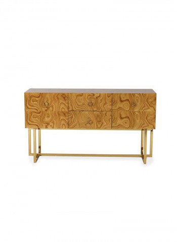 Clara Sideboard Gold 168 x 50 x 96cm