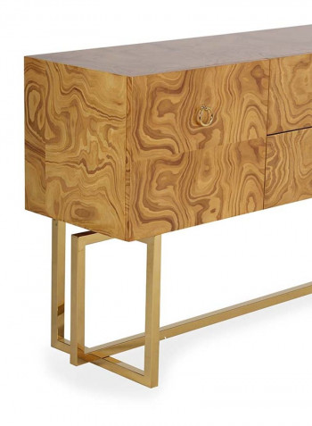 Clara Sideboard Gold 168 x 50 x 96cm