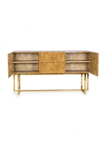 Clara Sideboard Gold 168 x 50 x 96cm