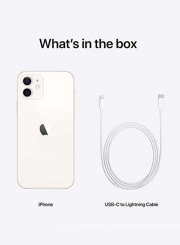 iPhone 12 With Facetime Dual Sim 128GB White 5G - HK Specs