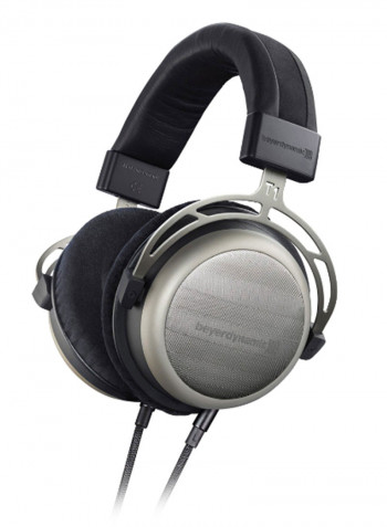 T 1 Portable 2nd Generation Tesla Headphone Black/Grey