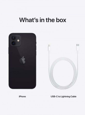 iPhone 12 With Facetime Dual Sim 128GB Black 5G - HK Specs