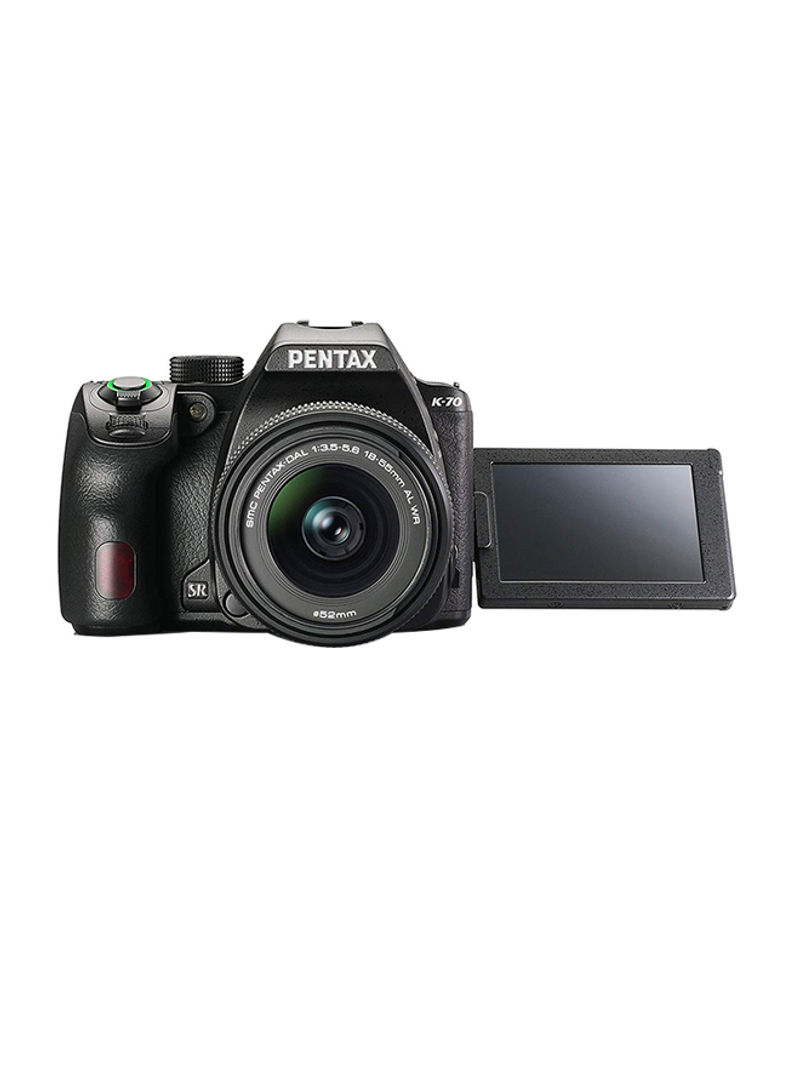 K-70 DSLR Camera With 18-55 mm Lens