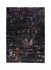 Lifos Collection Modern Contemporary Area Rug Black 300x400cm