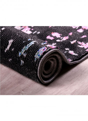 Lifos Collection Modern Contemporary Area Rug Black 300x400cm