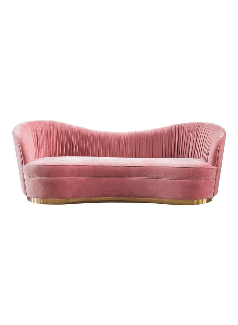 Lorraine 3-Seater Sofa Pink 223x83x79cm