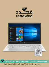 Renewed - Envy X360 ED0013DX (2019) Laptop With 15.6-Inch Touchscreen Display, Intel Core i5 Processor/8th Gen/8GB RAM/256GB SSD/Intel UHD Graphics Natural Silver