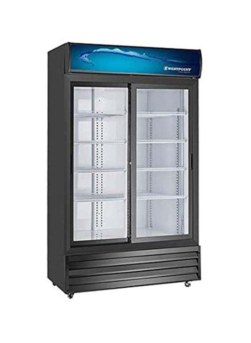 Showcase Chiller With Tempered Glass Self Closing Doors 1200 l 750 W WPSN-12017T2 Black