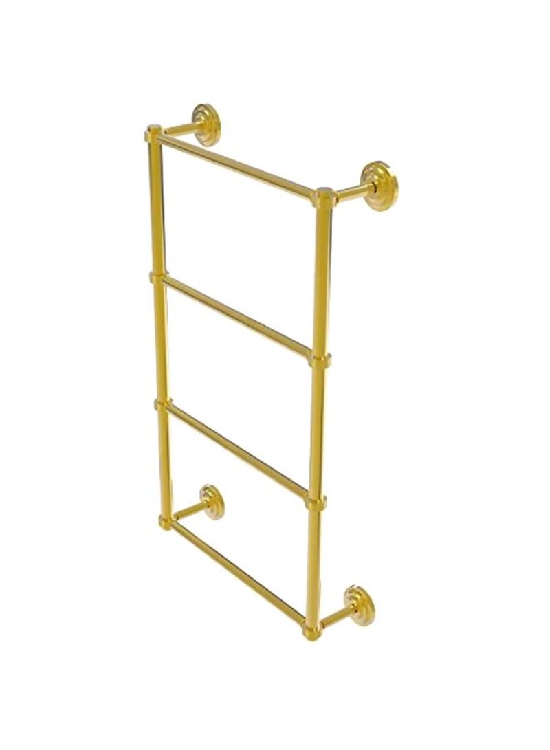 Que New Collection 4 Tiered Towel Bar Gold 24inch