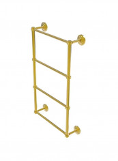 Que New Collection 4 Tiered Towel Bar Gold 24inch