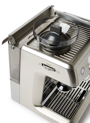 Renewed - Barista Espresso Machine With 500G Global Coffee Beans 2 لتر 1680 وات BES880BSS فضي