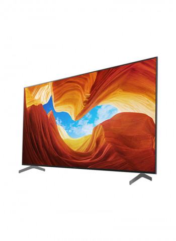 55-Inch Smart Android Full Array LED 4K Ultra HD TV X90H Series KD55X9000H Black
