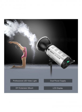 LED Video Light Lamp White/Black