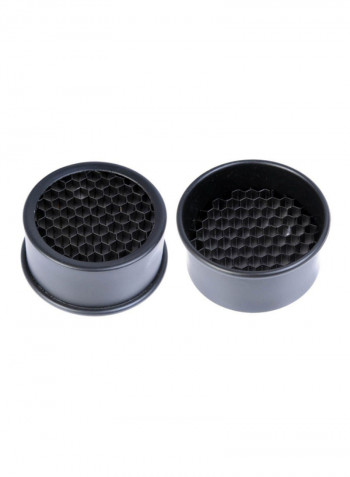 Snoot with honeycomb Black