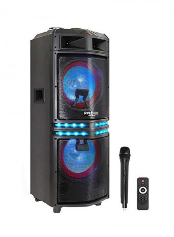 Wireless Portable PA Speaker System Black