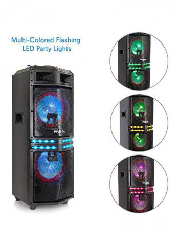 Wireless Portable PA Speaker System Black