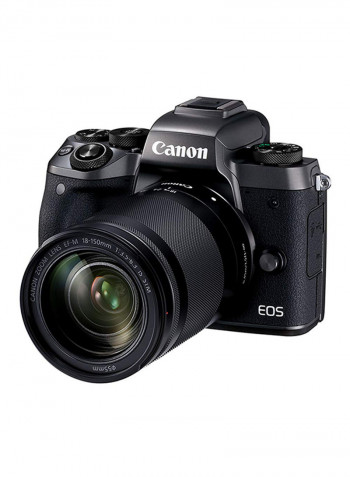 Canon EOS M50 Mirrorless Camera With EF-M 18-150mm f/3.5-6.3 IS STM lens 24.1MP With Vari-angle LCD Touchscreen, Built-In Wi-Fi, Bluetooth And NFC Black