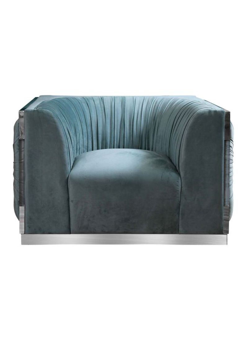 Brightbeats Single Seater Sofa Green 120x75x90centimeter