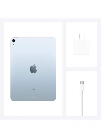 iPad Air - 2020 (4th Generation) 10.9inch 256GB WiFi 4G LTE Sky Blue with Facetime - International Specs