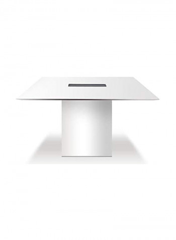 طاولة مناسبة للمشاريع والمؤتمرات أبيض 600x120x76سم