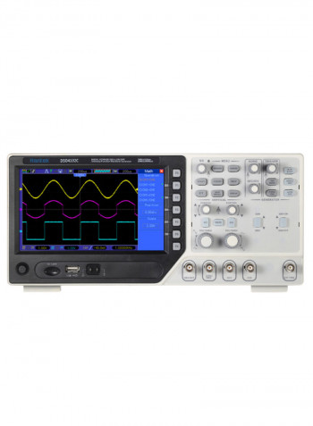 Desktop Digital Storage Signal Oscilloscope Meter Black/White/Grey