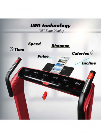 Fitness Motorized Modern Treadmill 149x79x28cm