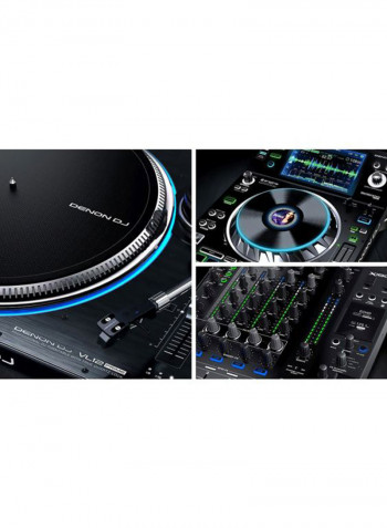 Prime Turn Table - Vinyl DJ VL12 Black/Blue