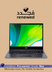 Renewed - Spin 5 SP513-54N-73CY (2020) Laptop With 14-Inch Display, Intel Core i7 Processor/10th Gen/16GB RAM/256GB SSD/Iris Plus Graphics Steel Gray