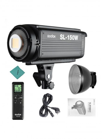 SL150W High Power LED Video Light Set Black