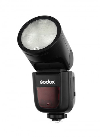V1F Professional Camera Flash Speedlite Light Black