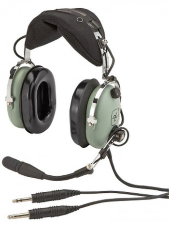Wired Over-Ear Headphones With Mic Green/Black
