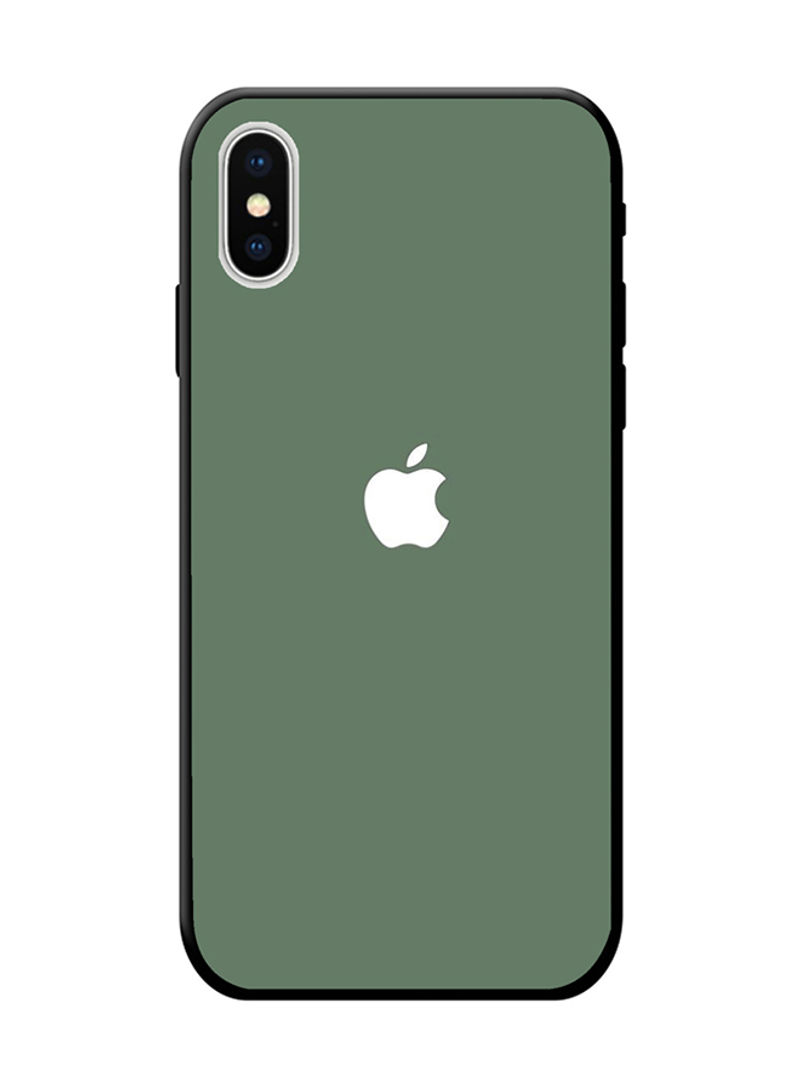 Protective Case Cover For Apple iPhone X Green