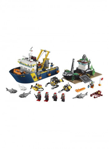 City Deep Sea Explorers Exploration Ves Building Toy Set 60095