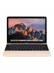 Macbook With 12-Inch Display, Core M3 Processor/8GB RAM/256GB SSD/Intel HD Graphics 615 Gold