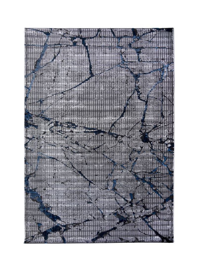Picasso Collection Contemporary Area Rug Grey/Blue 400x300centimeter