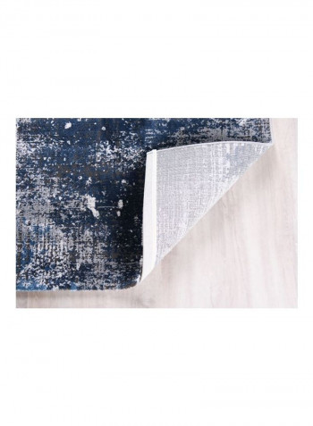 Picasso Collection Contemporary Area Rug Grey/Blue/Black 400x300centimeter