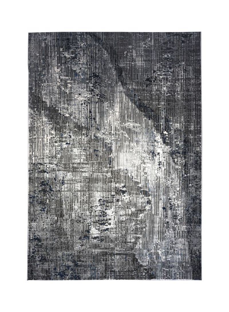 Picasso Collection Contemporary Area Rug Grey/White 400x300centimeter