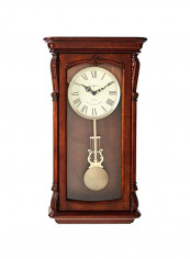 Henderson Wall Clock Brown/Beige/Grey 5x13.8x25inch