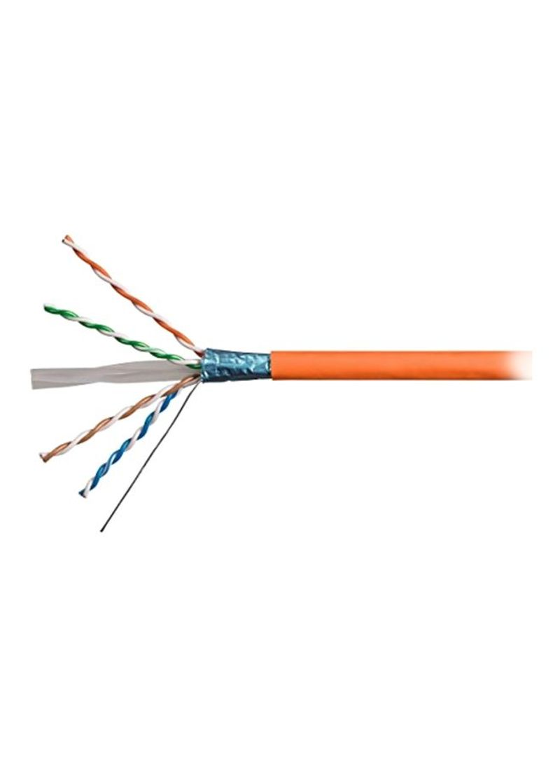 24AWG Cat5e Ethernet Network Cable 1000feet Orange
